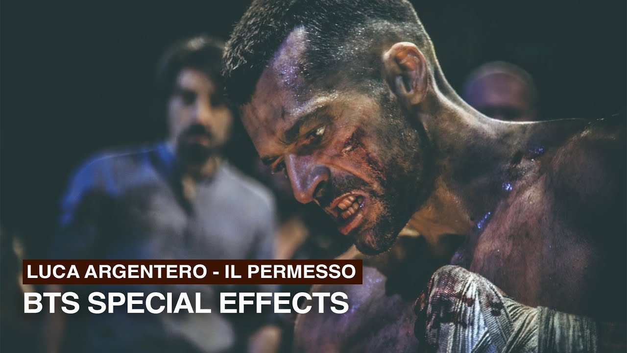 Luca Argentero - Special Effects Backstage