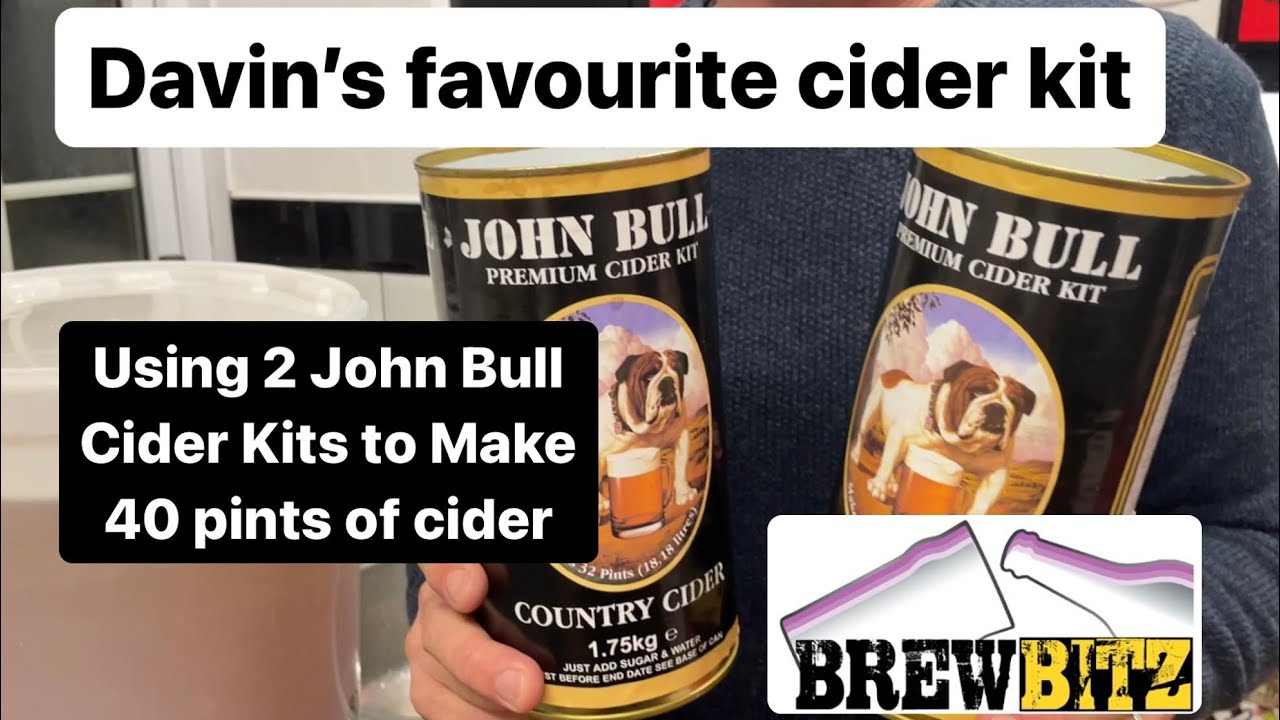 How Davin Makes A John Bull Cider Kit
