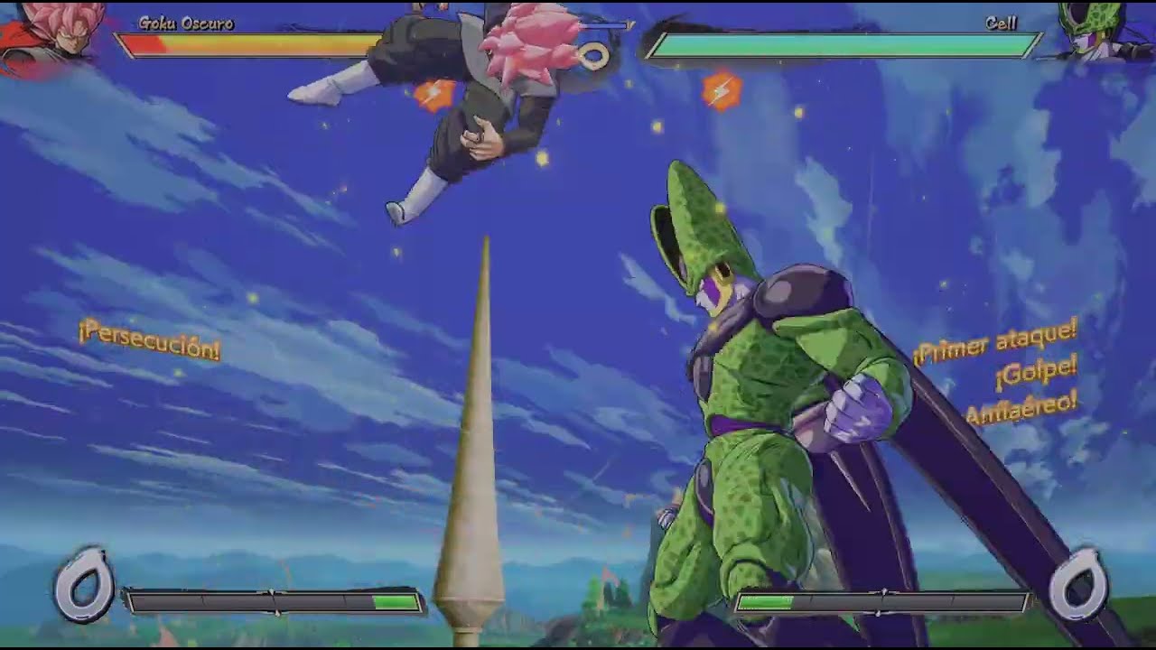 DRAGON BALL FighterZ_What If: GOKU BLACK vs CELL DEFINITIVO!