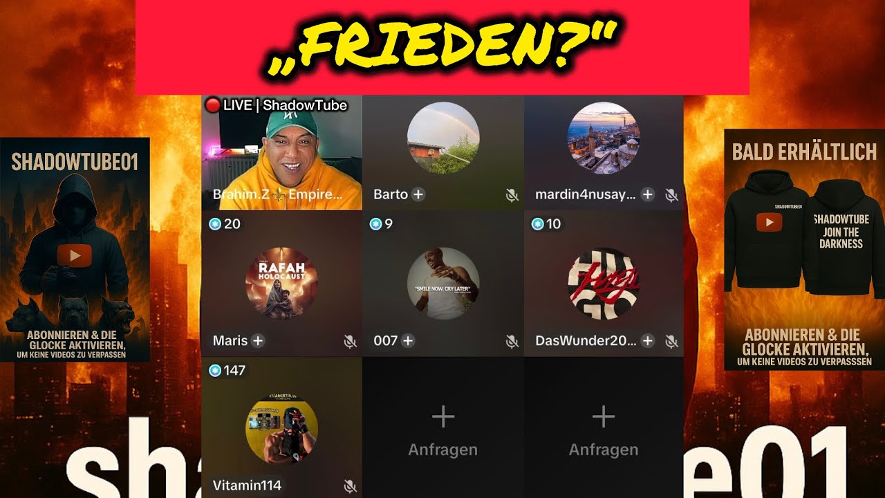 🔴 LIVE | Brahim & Vitamin 114 pl&ouml;tzlich gemeinsam &ndash; kommt FRIEDEN vor dem Kampf? 😳🤝