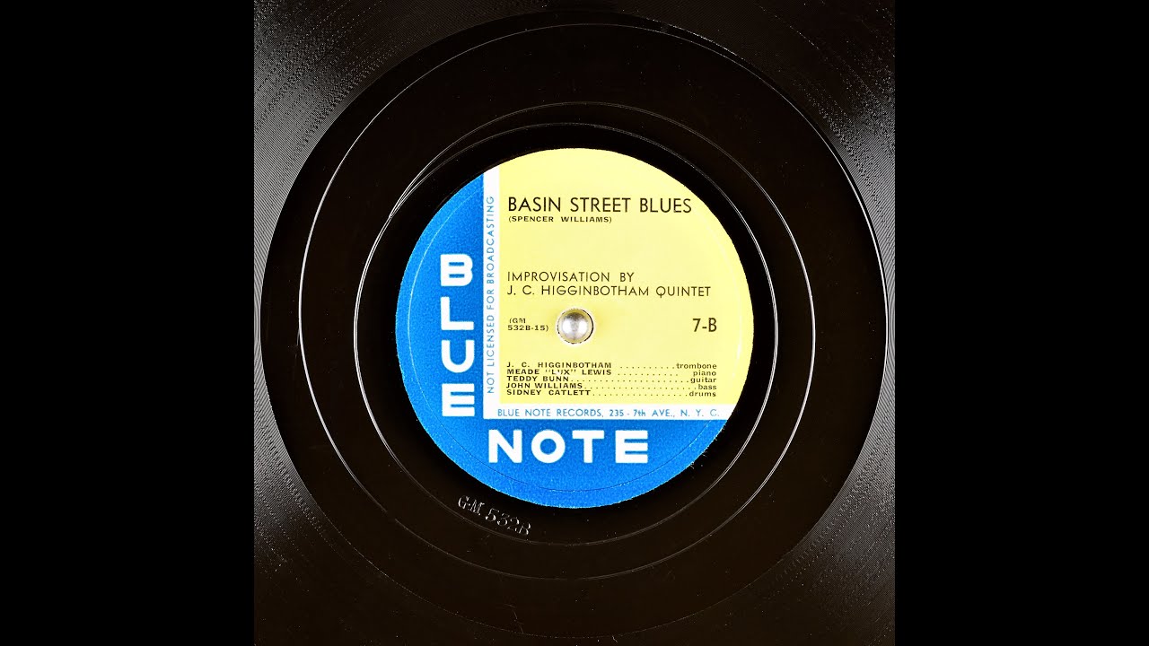 Basin Street Blues - J. C.  Higginbotham - 1939