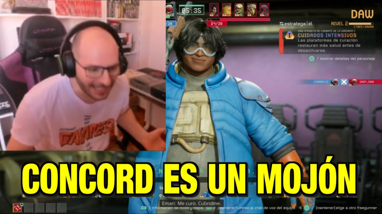 ¡¡¡SASEL JUEGO A CONCORD Y CASI ME ARRANCO LOS OJOS!!! - Sony - playstation - ps5