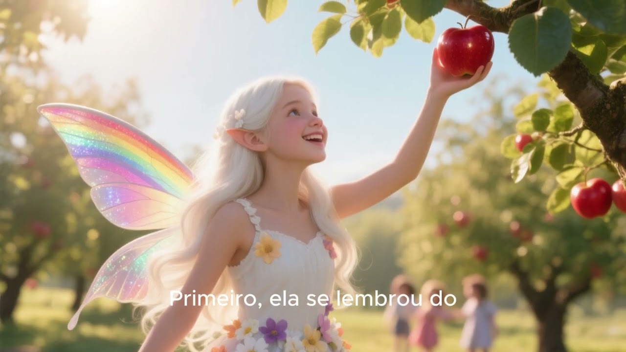 A Fada Estrelinha e o Reino do Arco Íris #historiasinfantis