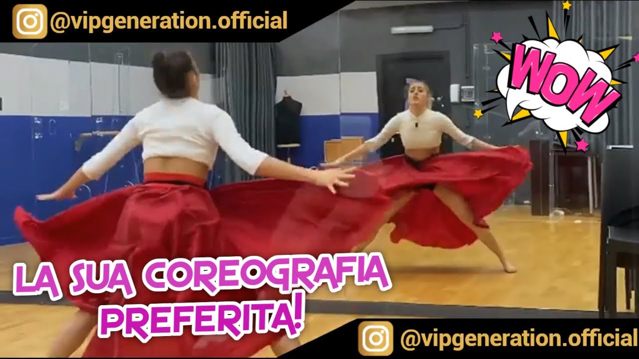 GIULIA STABILE RIPRESA DA SANGIOVANNI BALLA 🤩 LA SUA COREOGRAFIA PREFERITA! 🎵💖 SANGIULIA VIDEO!