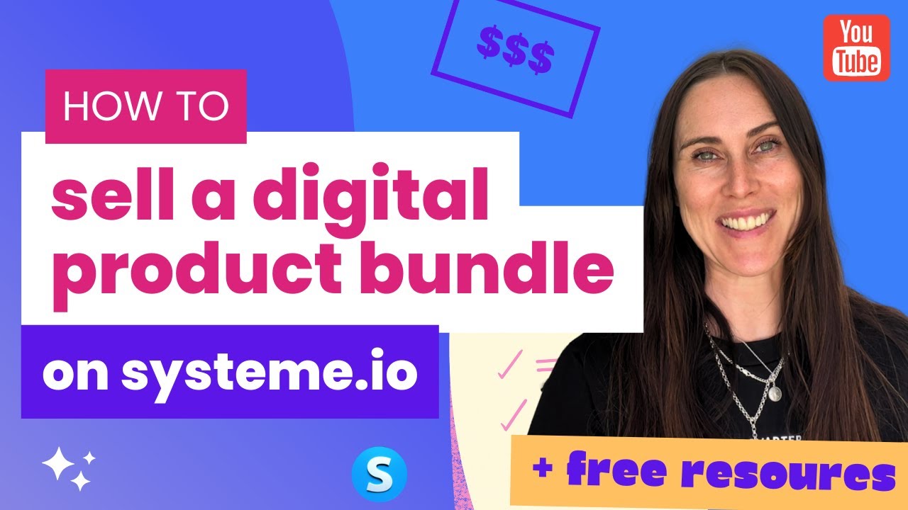 How to sell a digital product bundle on Systeme.io
