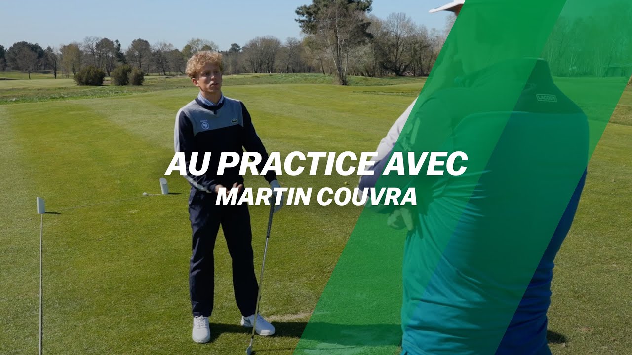 Au practice avec Martin Couvra, le MEILLEUR amateur français