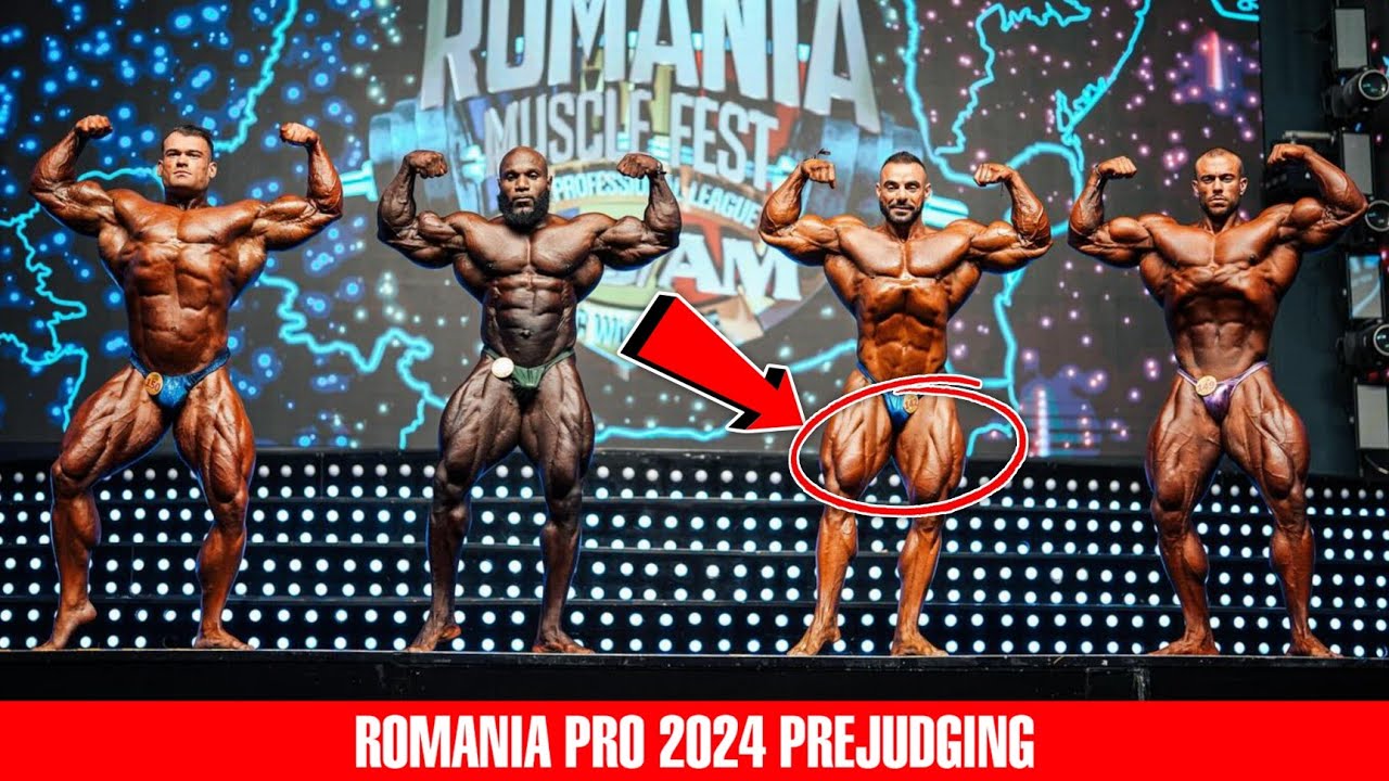 Romania Pro 2024 First Callout | Open Bodybuilding Prejudging