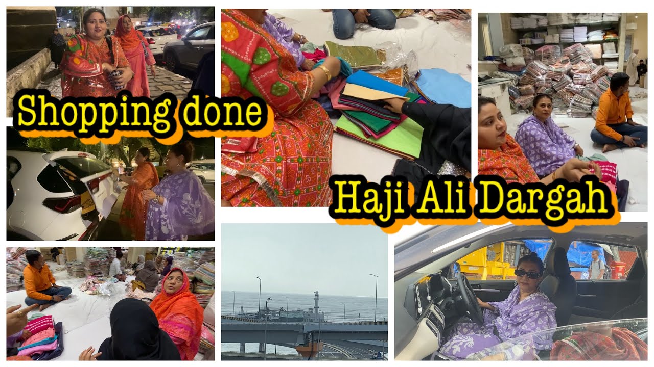 Haji Ali dargah gaye| Aur shopping done