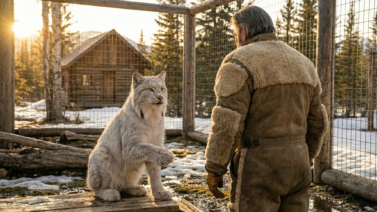 The White Lynx Who Loved to Hug: A Heartwarming Alaskan Rescue Story