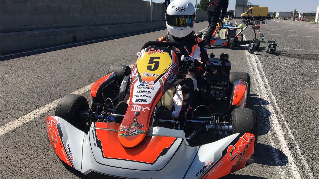 Karting Plesse 21/05/20 gopro sodi rotax DD2