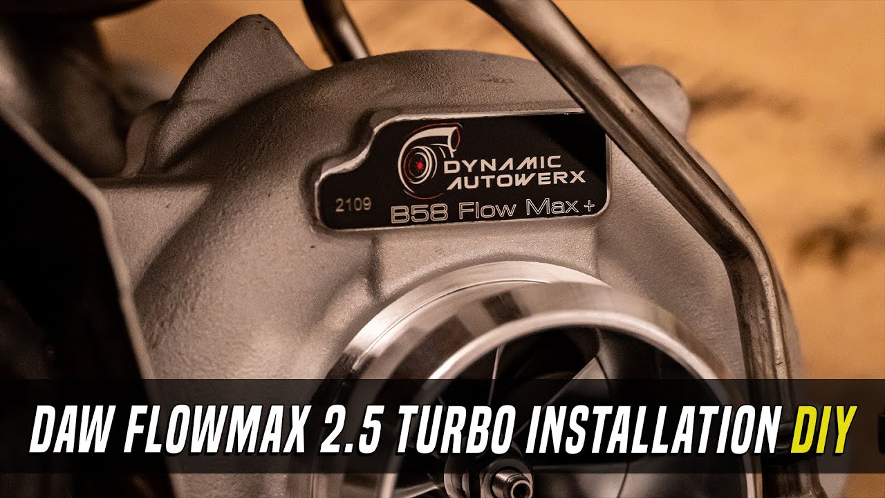 INSTALLING THE BEST HYBRID TURBO FOR B58 ON THE MARKET | DAW FlowMax 2.5 Turbo