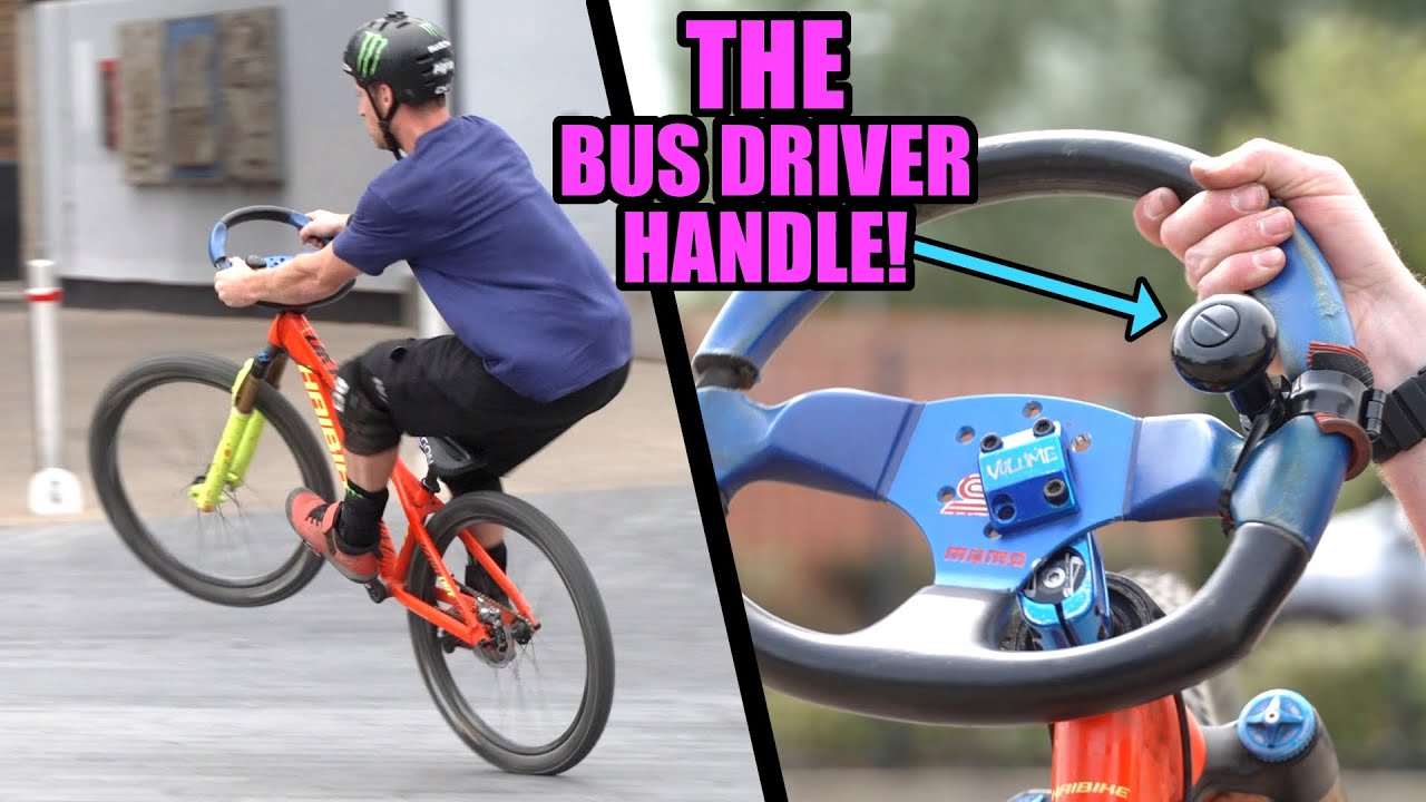 THE MTB STEERING WHEEL BIKE GETS MODIFIED!