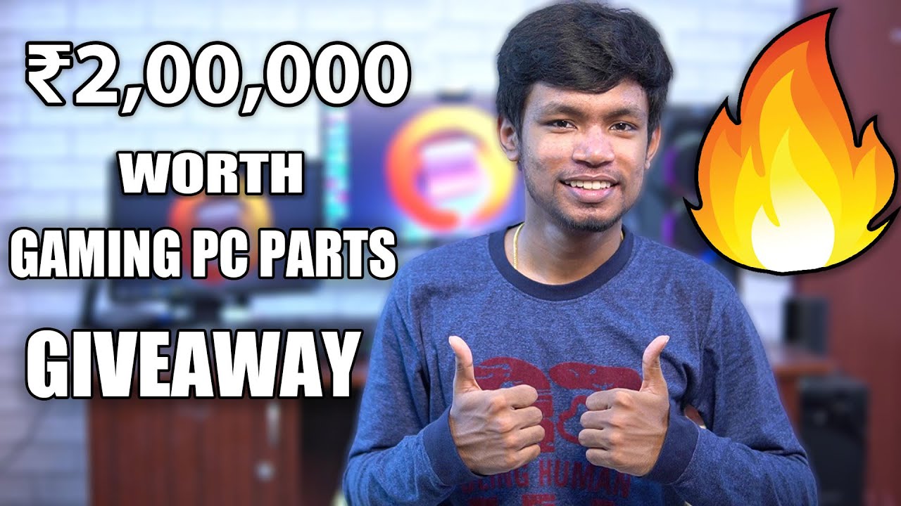 ₹2 Lakh Worth Gaming PC Parts Giveaway With AMD in Tamil