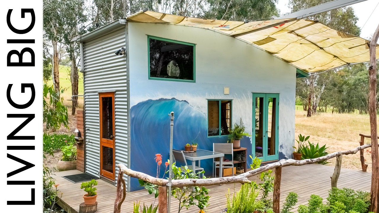 The Inside-Out Tiny House | An Off-Grid Craftsman's Dream