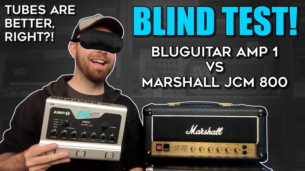 BluGuitar Amp1 VS Marshall JCM 800 (