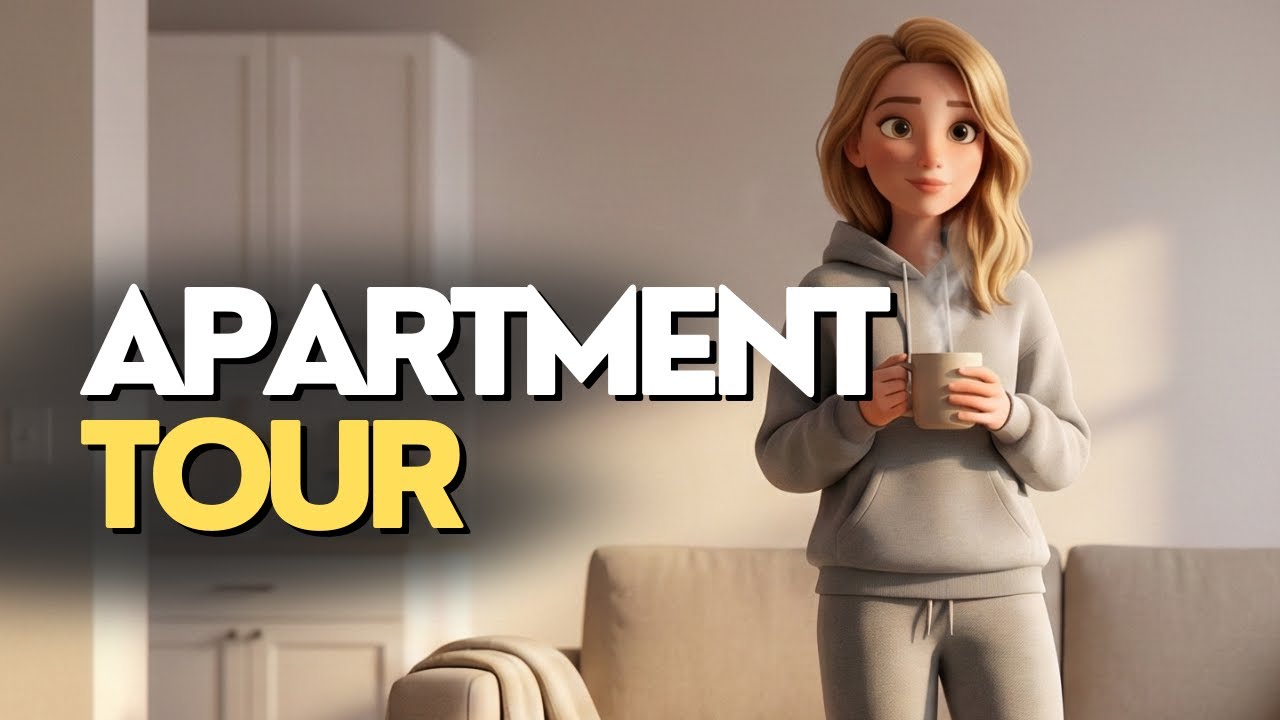 ✨ Inside My Cozy NYC Apartment — Natural English Listening Practice (A2–B1 Level) ✨