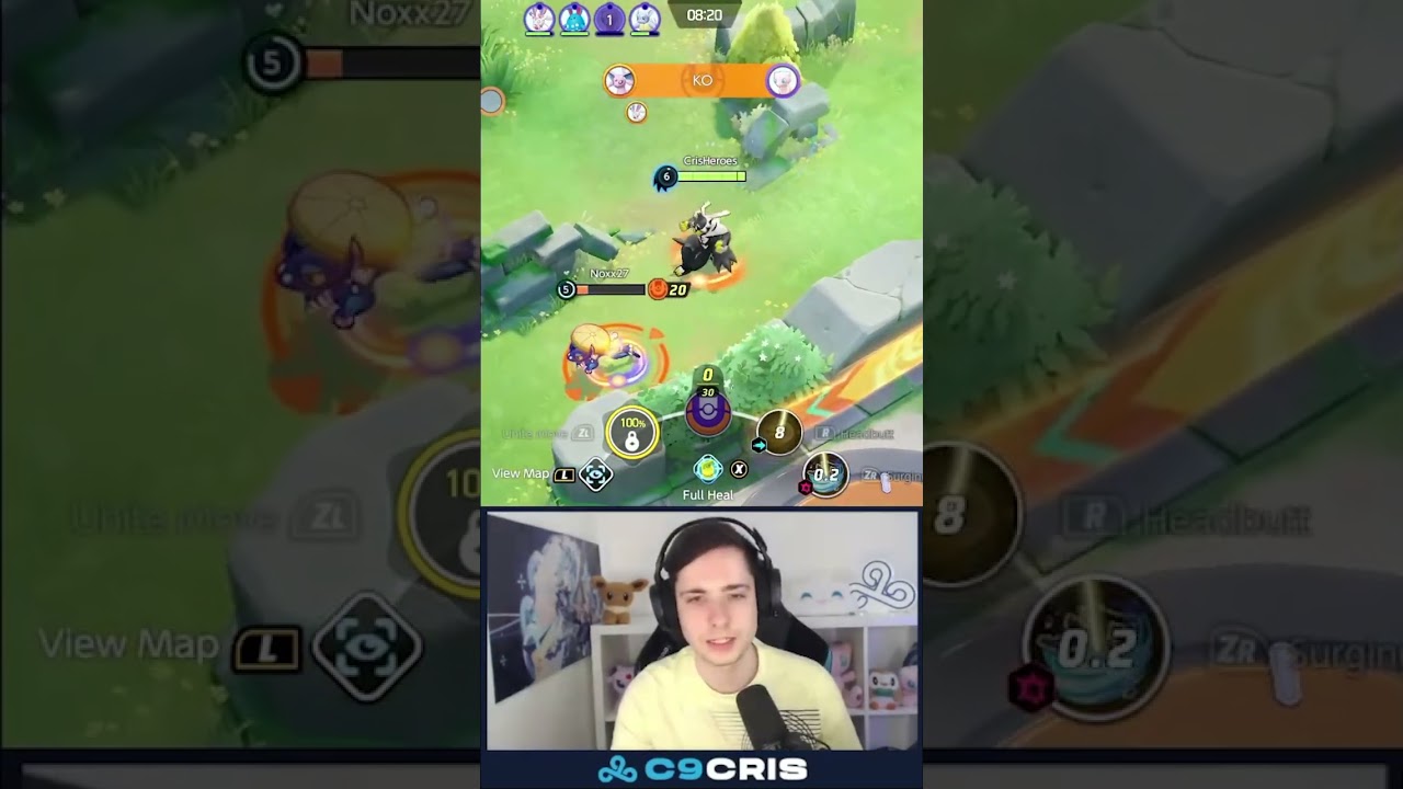 CrisHeroes caught cheating | Pokemon Unite