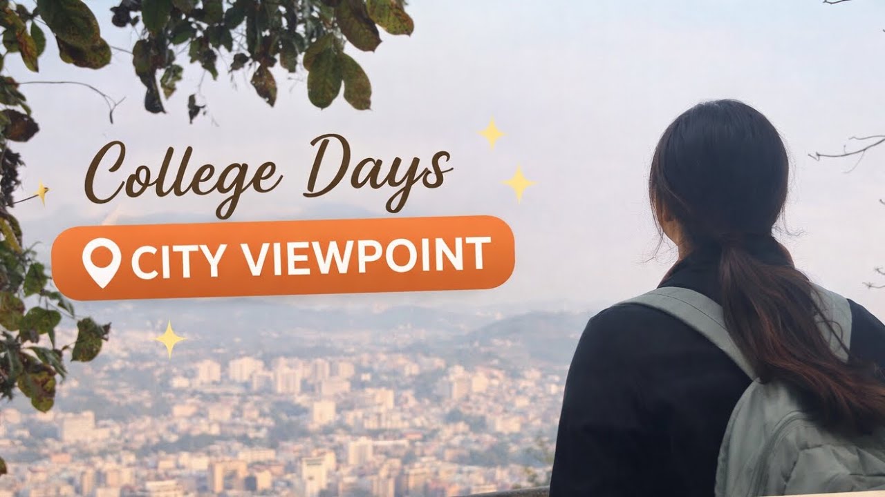 A Place Where You Can See the Entire City |  Congratulations Ashish🥳 | College Day Vlog|