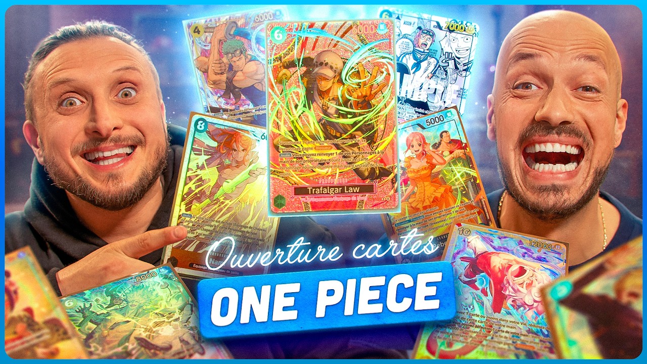 On ouvre des cartes One Piece et Mcfly ne peut plus s&rsquo;arr&ecirc;ter
