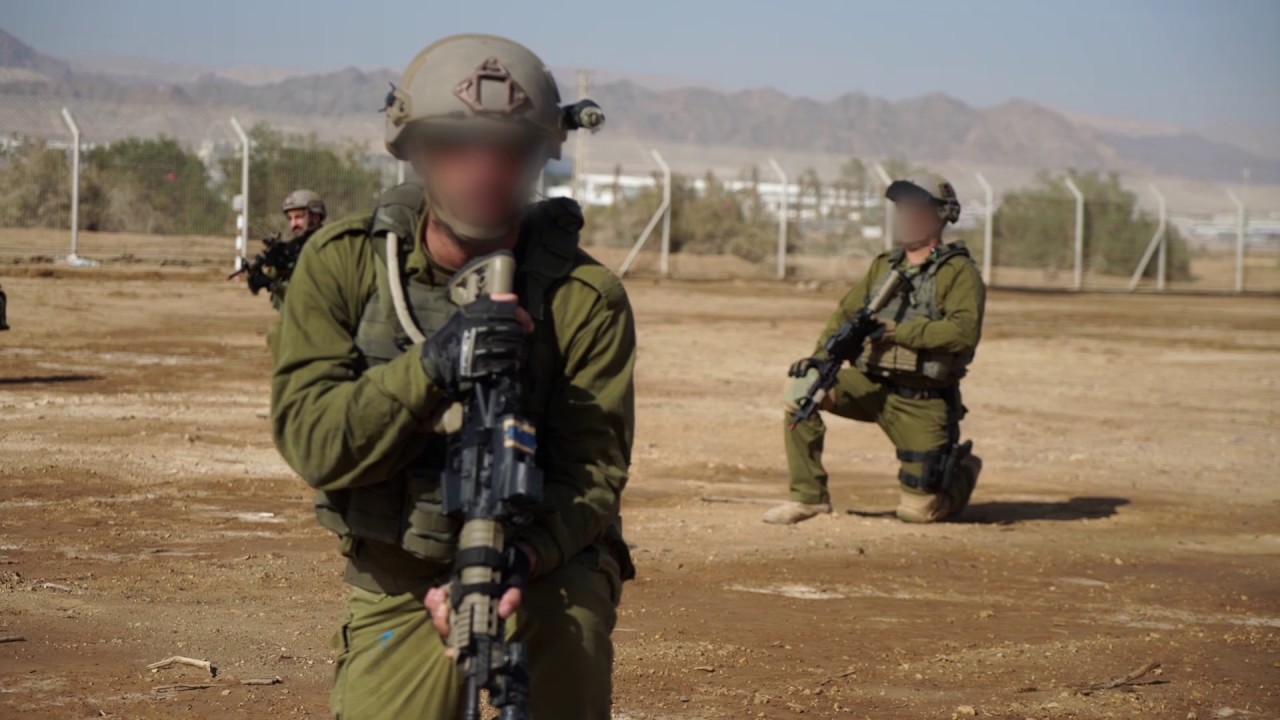 The elite Eilat Counterterrorism unit in training exercise