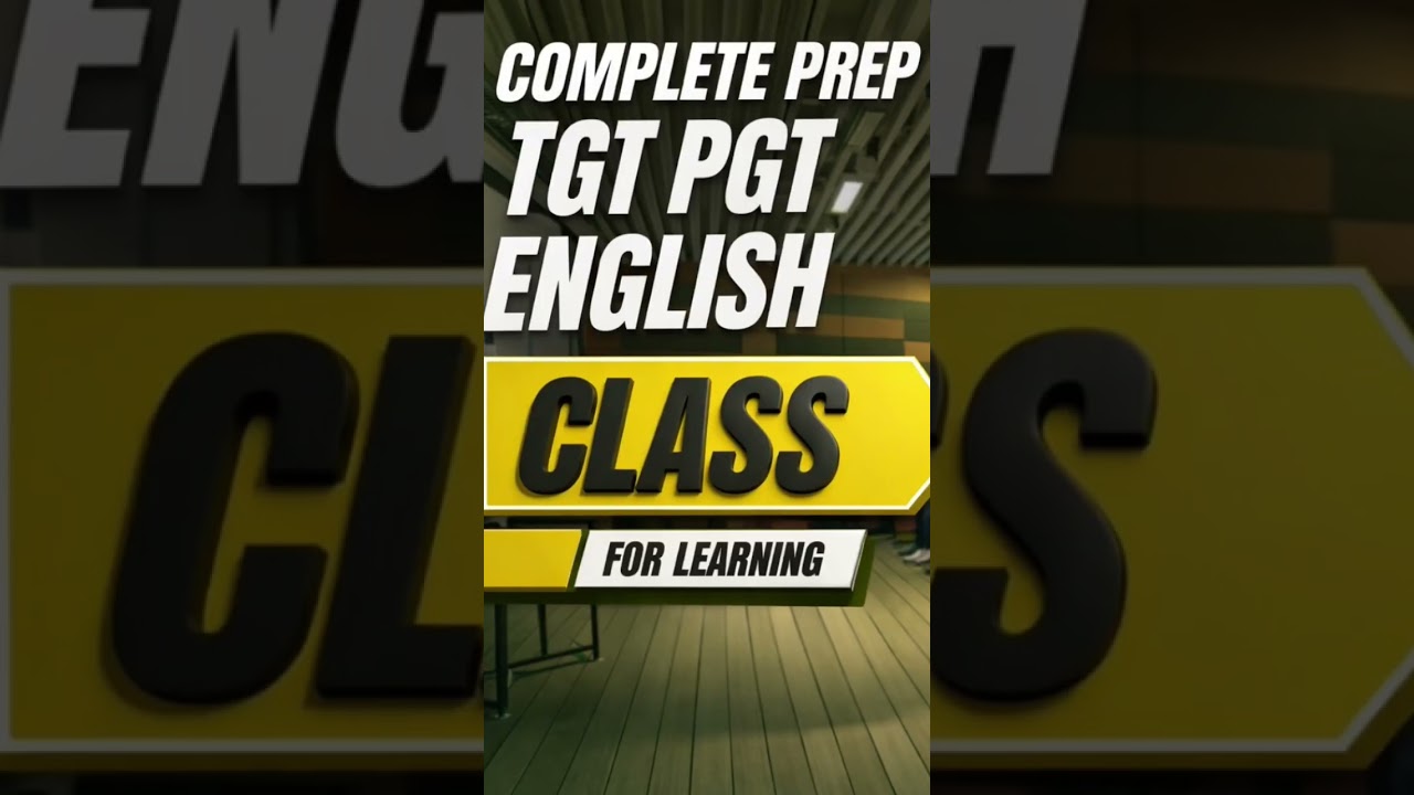 TGT PGT 2026 | New Batch Start Today  Live Class | Basic to Advance  UMA Tutorial #english #grammar
