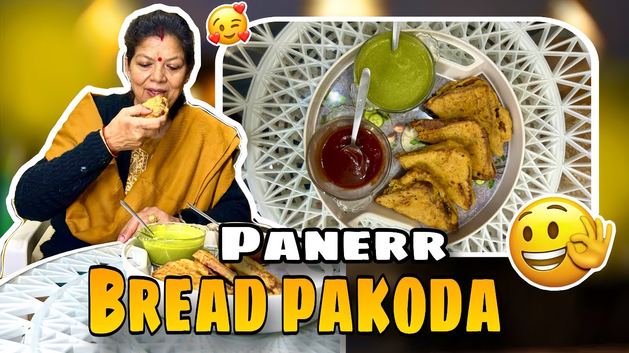 🥰Crispy Paneer Bread Pakoda 😍 | Better Than Street Food👨‍🍳😋