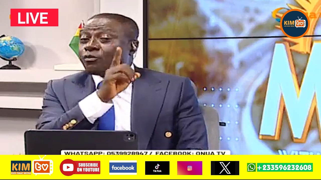 CAPTAIN SMART WITH ONUA MAAKYE   LIVE  ON KUSI ISAAC MEDIA /24/02/2026