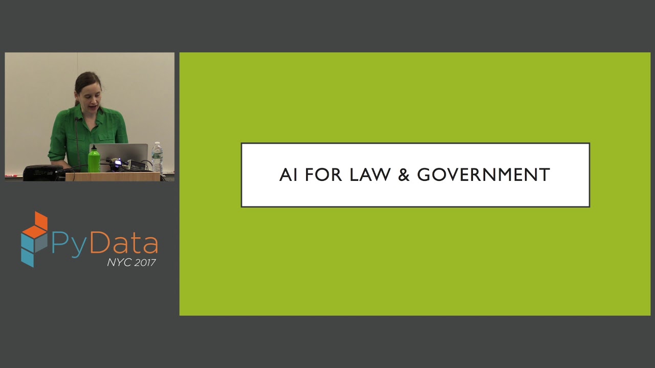 Aileen Nielsen - The law and ethics of data driven artificial intelligence