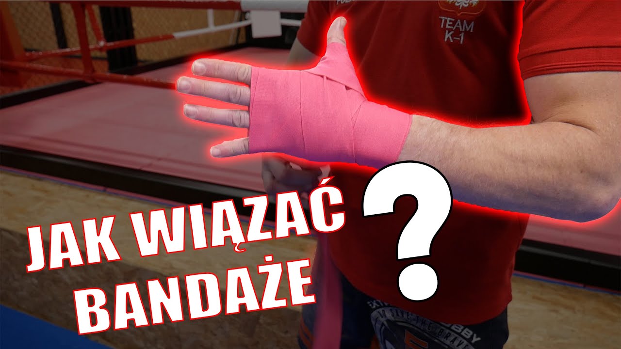 Jak wiązać bandaże bokserskie? - Najprostszy spos&oacute;b wiązania bandaży bokserskich - Siwy Trener