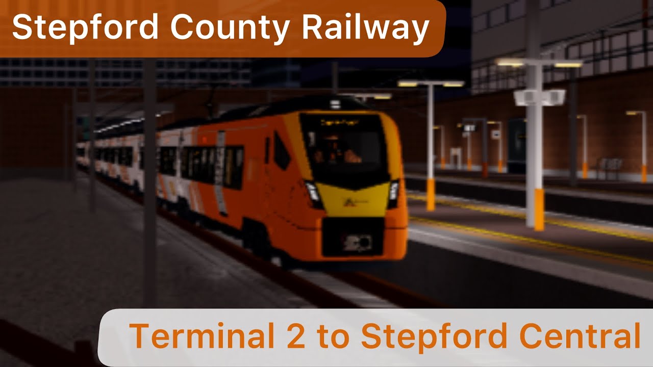 SCR v2.3.2 - Terminal 2 to Stepford Central timelapse - Class 745 FLIRT