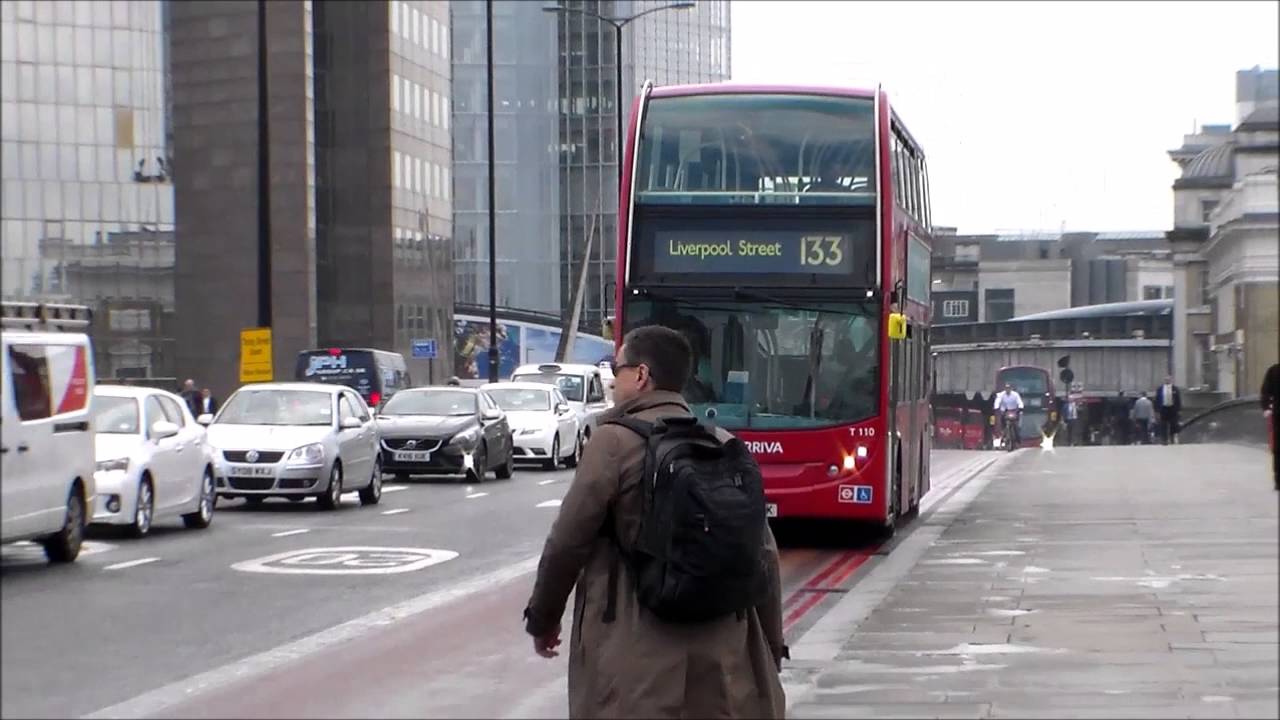 Buses on London Bridge 11/05/2016