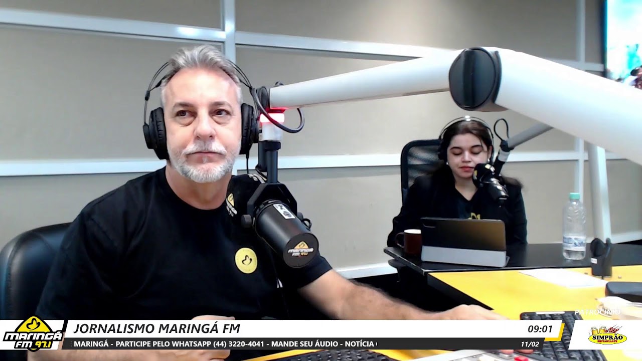 Jornalismo Maringá FM - 11/02/2026