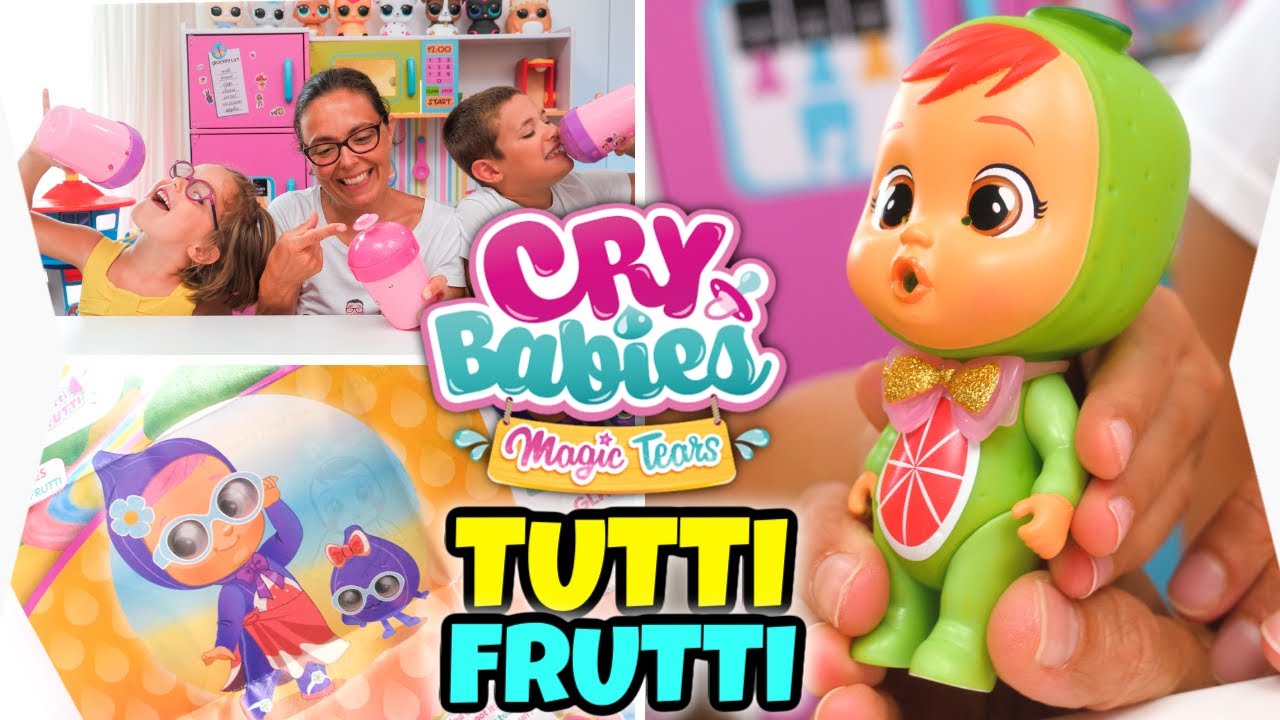 CRY BABIES TUTTI FRUTTI 🍉🍌 Magic Tears: PROFUMATI e Adorabili