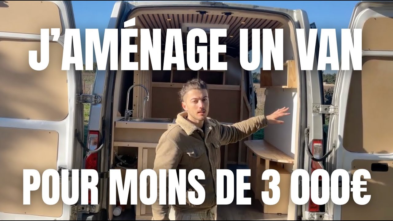 J’aménage un van pour moins de 3000€ (le rendue est…. Fou !) | Renault Master