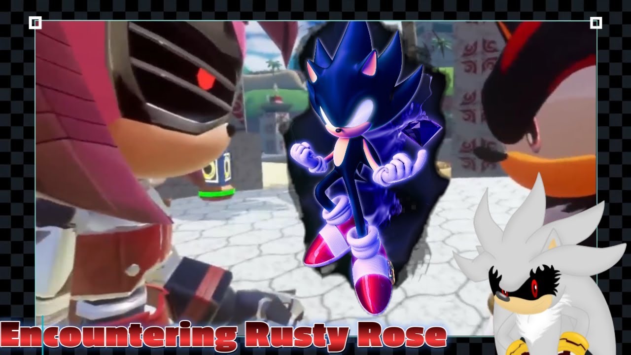 (Silver.exe реагирует) Dark Sonic и Shadow встречают Rusty Rose в VRChat