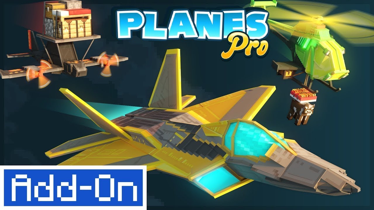 Planes Pro Minecraft Marketplace Addon Showcase