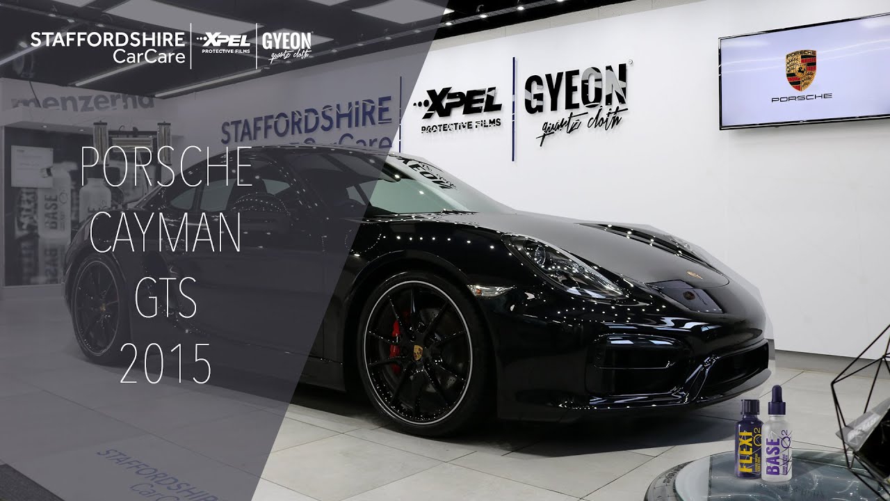 Porsche Cayman GTS Detailing | Staffordshire Car Care | Gyeon Quartz