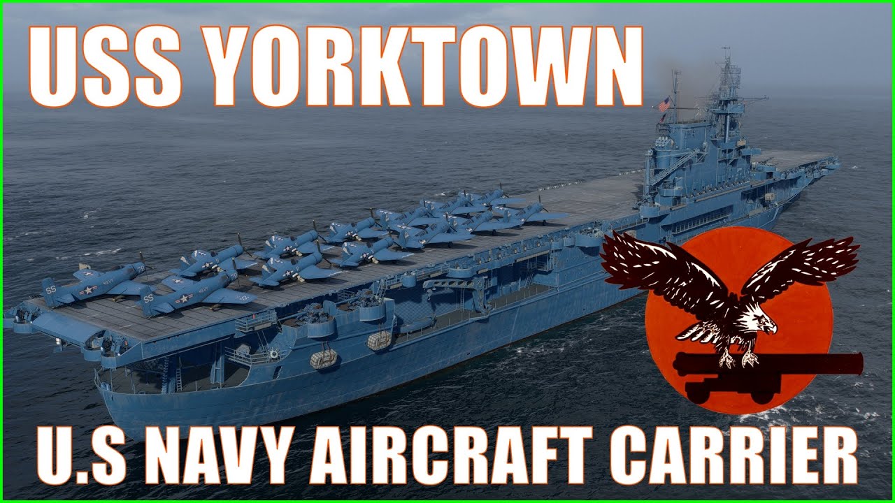 USS Yorktown American Aircraft Carriers US Navy CV-5 World of Warships