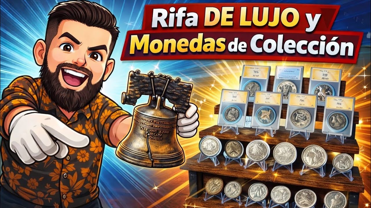 🚨¡Atención! Monedas de Plata para Coleccionistas, MegaRifita con Monedas antiguas