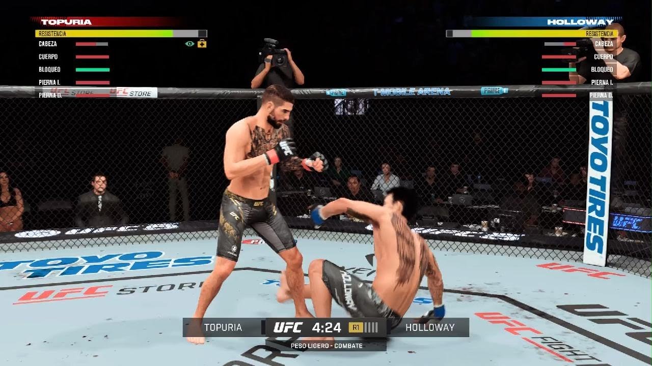 TOPURIA VS HOLLOWAY