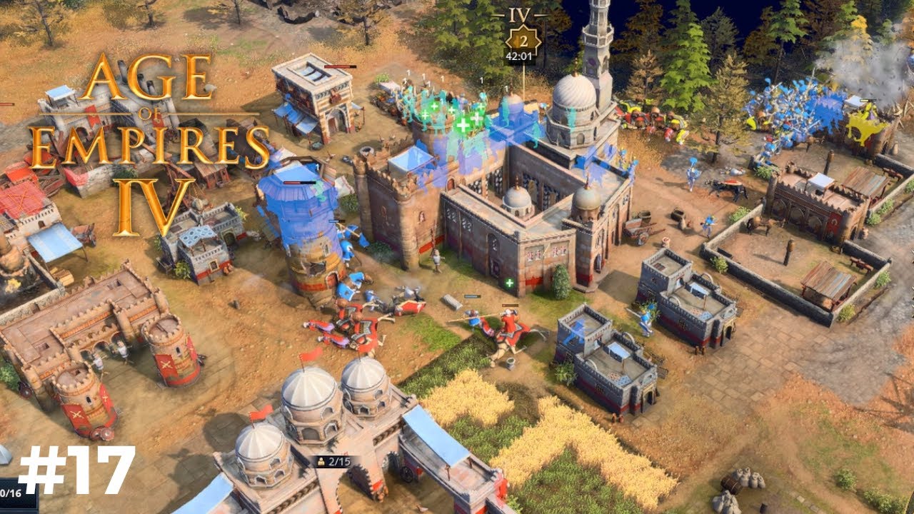 Age Of Empires IV (Gameplay 17) vs Intermediate Ai (Pc Strategy) No Commentary