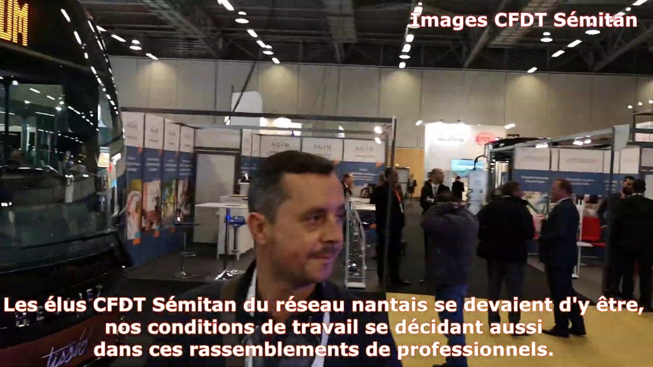 La CFDT aux RENCONTRES NATIONALES du TRANSPORT PUBLIC à NANTES