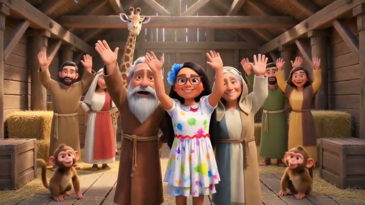 A ARCA DE NOÉ  | MUSICA GOSPEL INFANTIL | FORKIDS 
