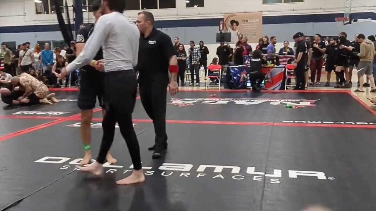 First competition at white belt, didn’t get the hand raised, NAGA 2026