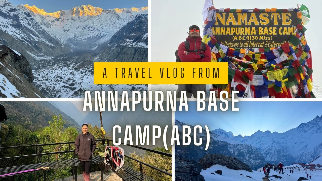 ANNAPURNA BASE CAMP TREK APRIL 2024