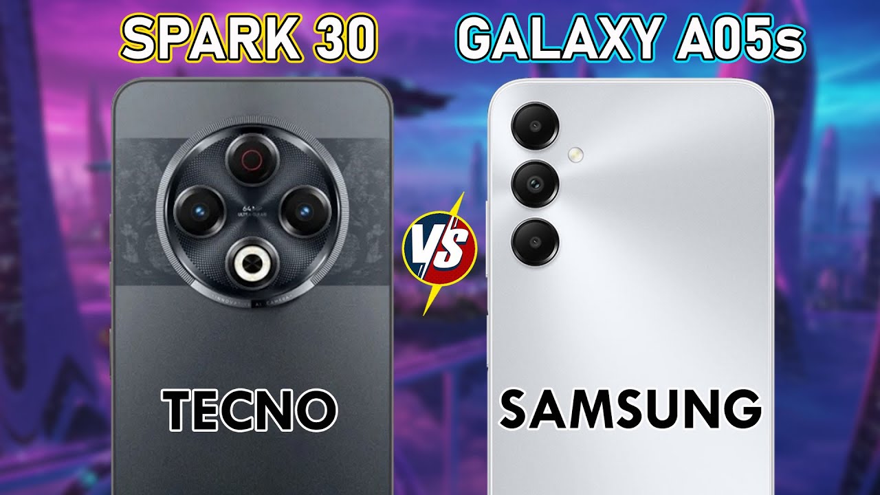 Tecno Spark 30 4G vs Samsung Galaxy A05s 4G
