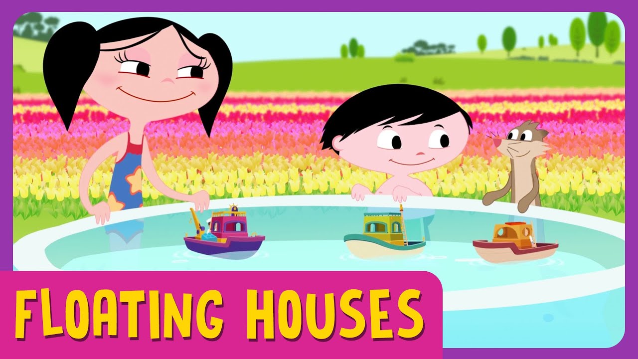 🟠 FLOATING HOUSES - Full Episode l Earth To Luna!