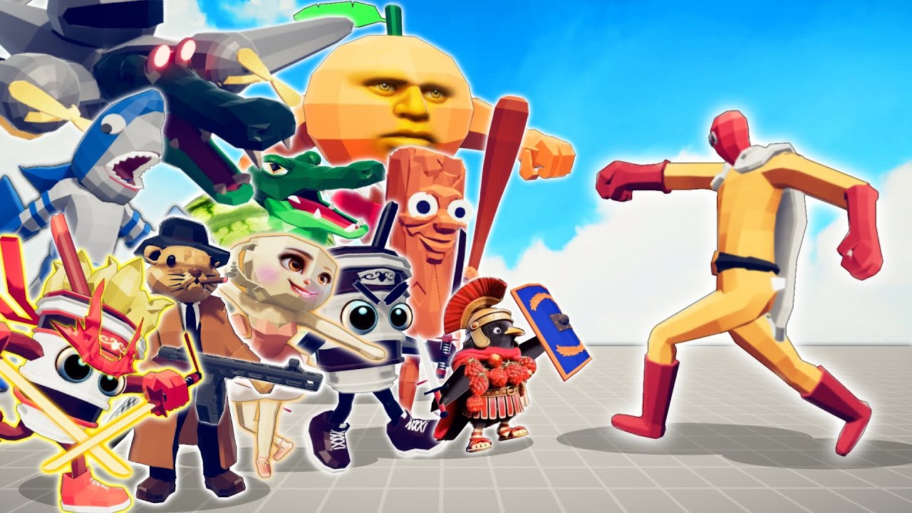 SAITAMA ( OPM ) vs EVERY BRAINROT ANIMAL | TABS - Totally Accurate Battle Simulator