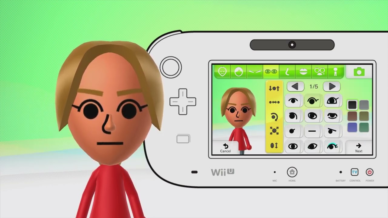 Mii Maker (Wii U) - Mia From Wii Sports Resort