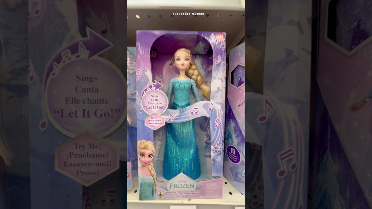 Disney #frozen #Singing Elsa #Let it go#doll#shortsfeed #shorts